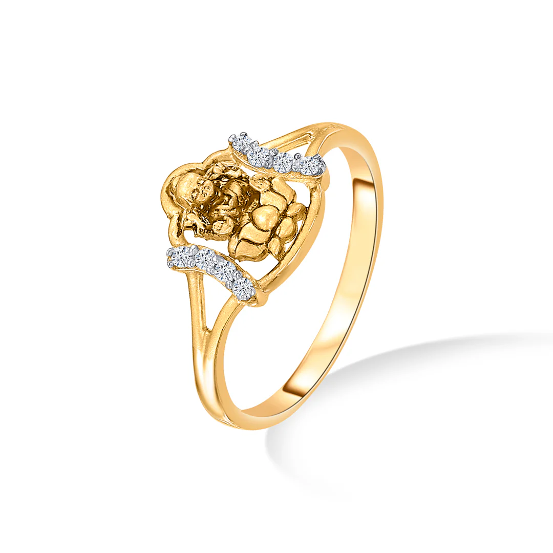 Prestige Gold Traditional Ring For Women - Image 3
