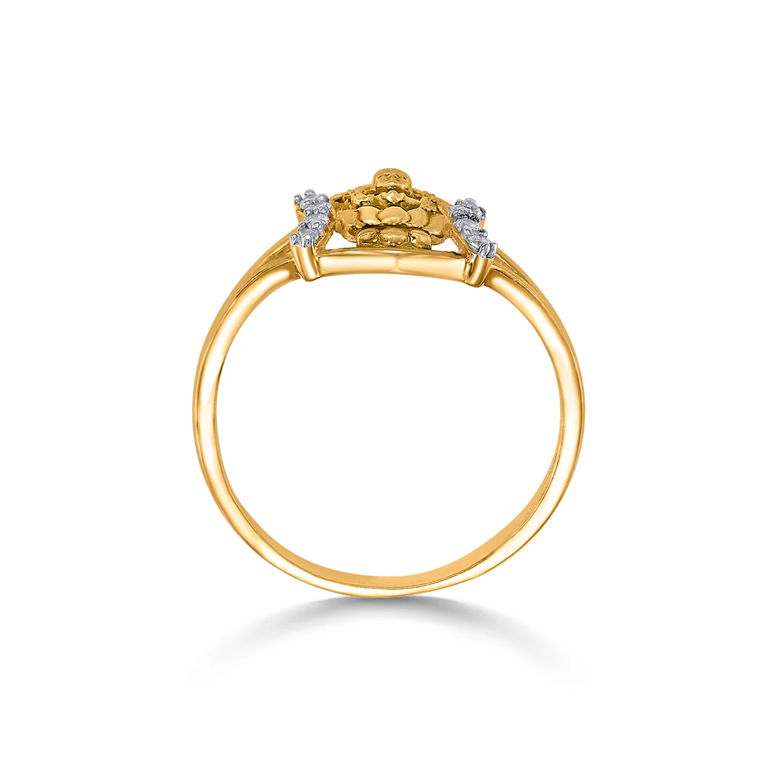 Prestige Gold Traditional Ring For Women - Image 4