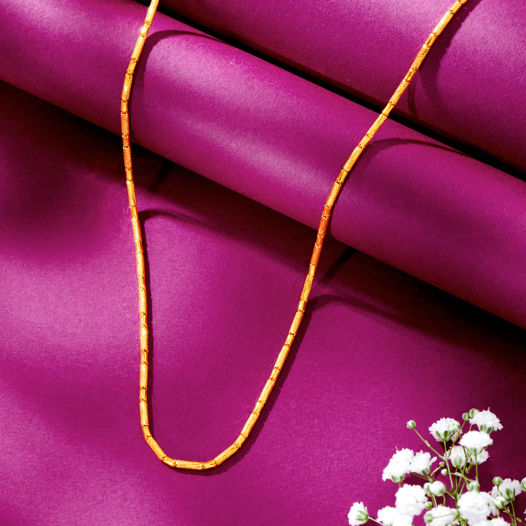 Prestige Loop Unisex Gold Chain