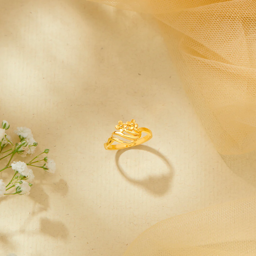 Primrose Promise Gold Casual Ring For Women