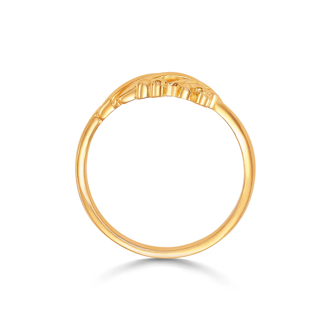 Primrose Promise Gold Casual Ring For Women - Image 4