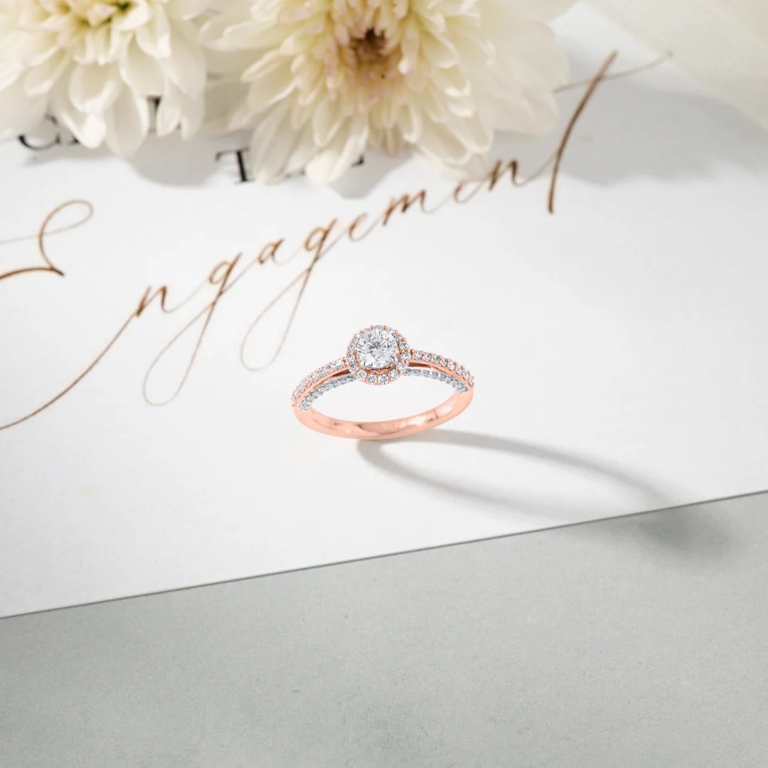 Pure Connection Engagement Diamond Ring for Women