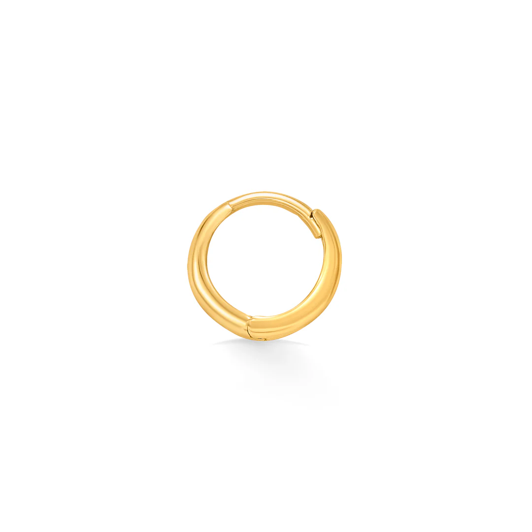 Radiant Beam Bali Gold Men's Earring - Image 2