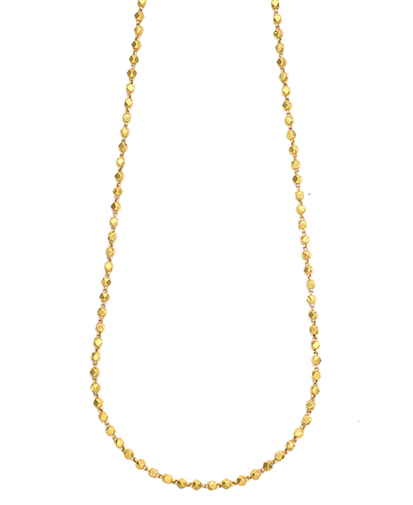 Radiant Kanthi Maal Yellow Gold Traditional Necklace For Women - Image 10