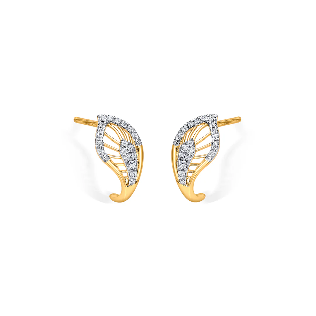 Radiant Tassel Gold Hoops & Huggies Earring For Women - Image 4