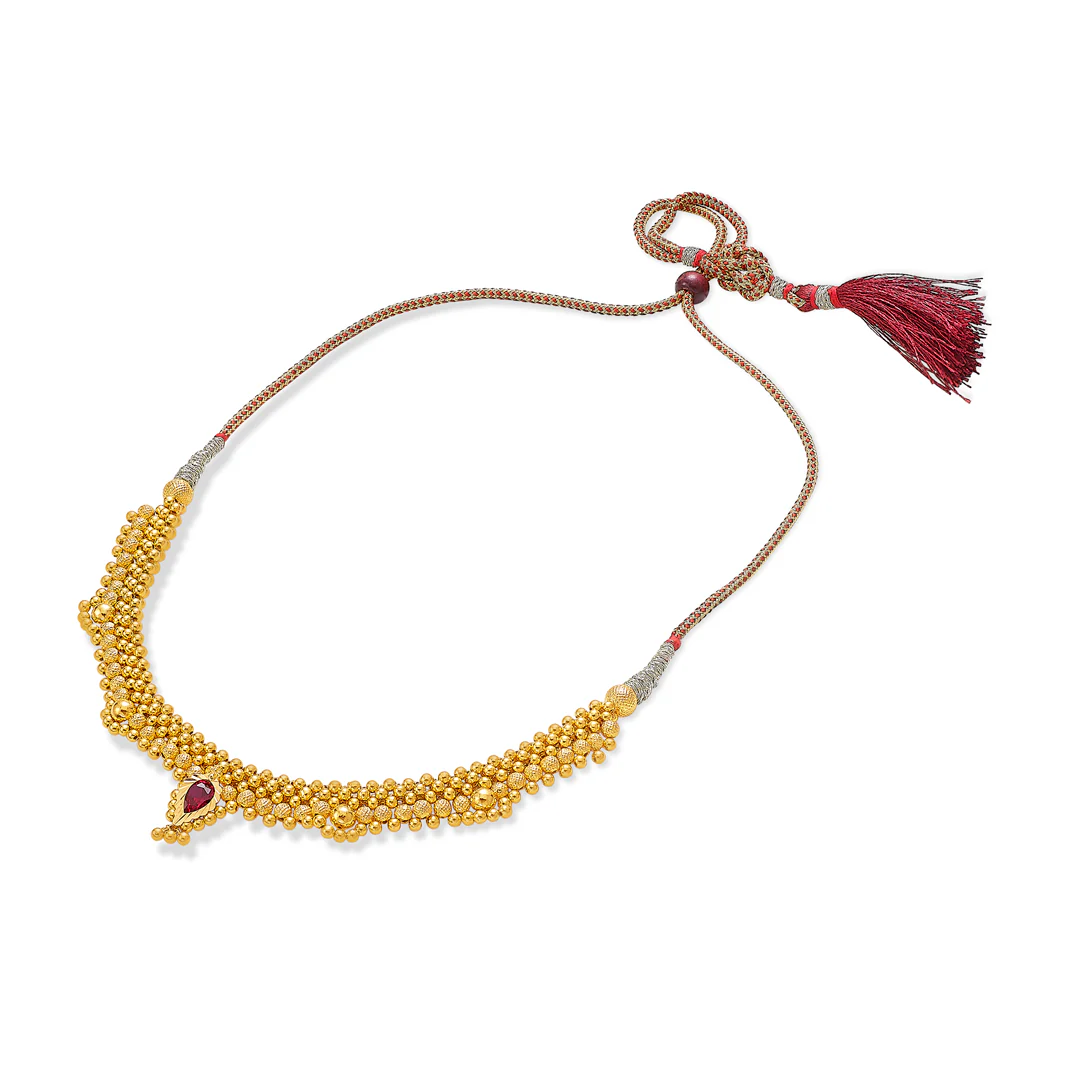Rajmayura Gold Thushi - Image 2