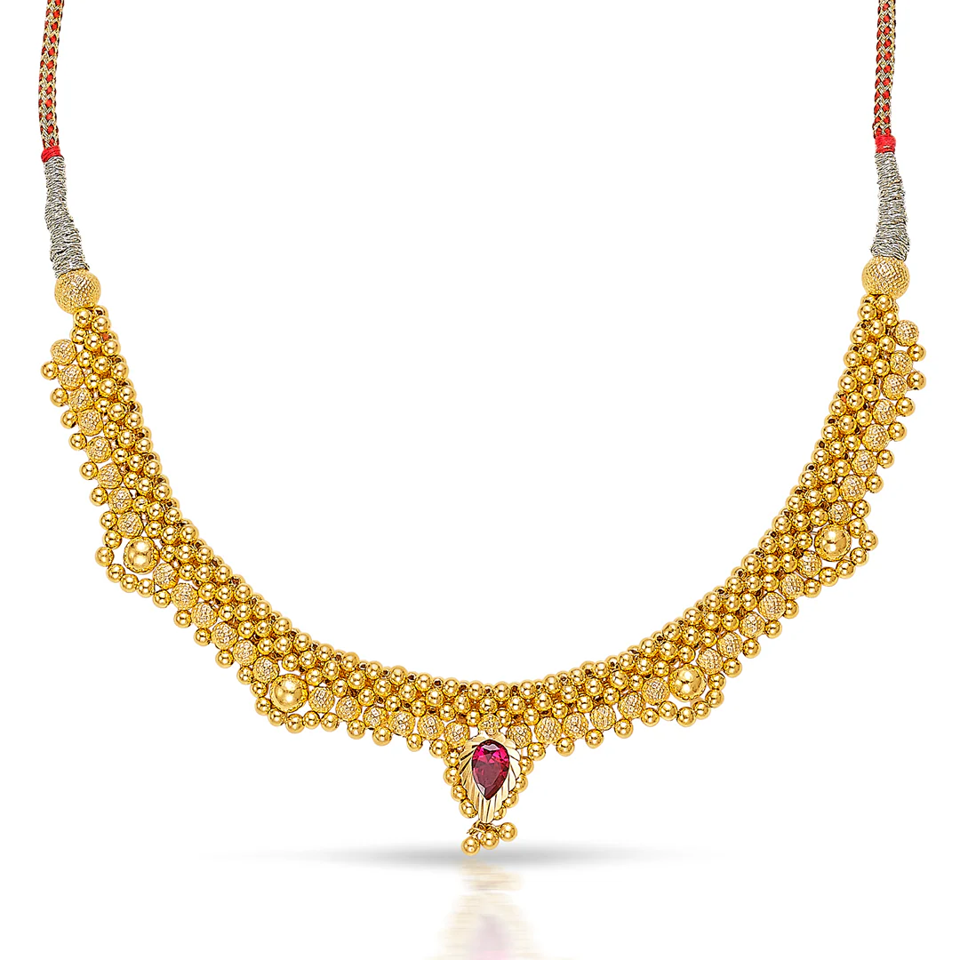 Rajmayura Gold Thushi - Image 3