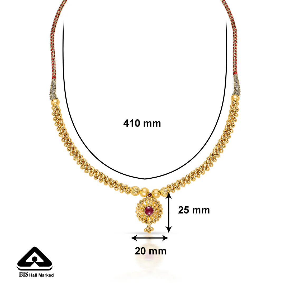 Rajvanya Gold Thushi - Image 4