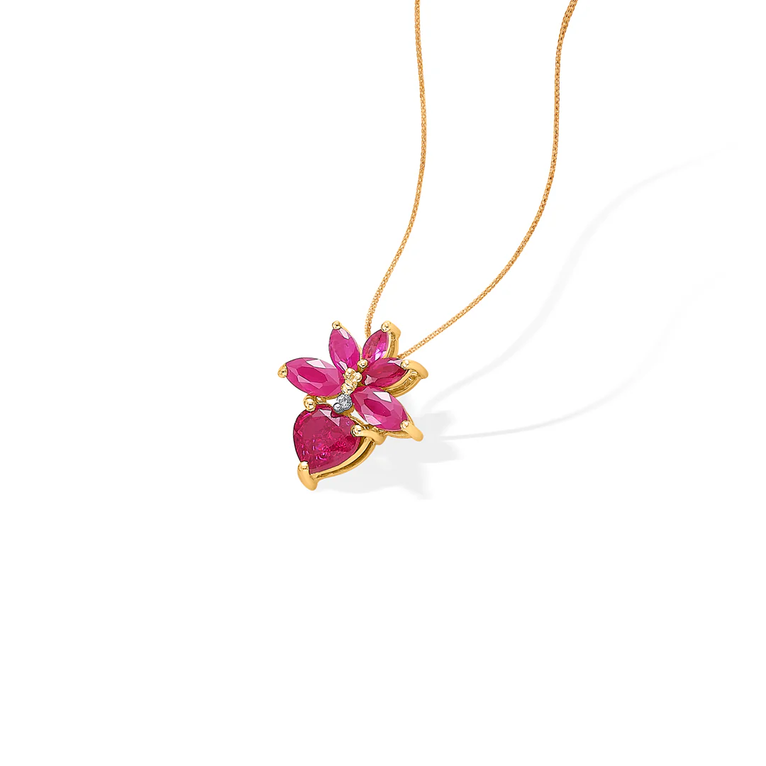 Scarvista Bloom Gold Pendant - Image 3