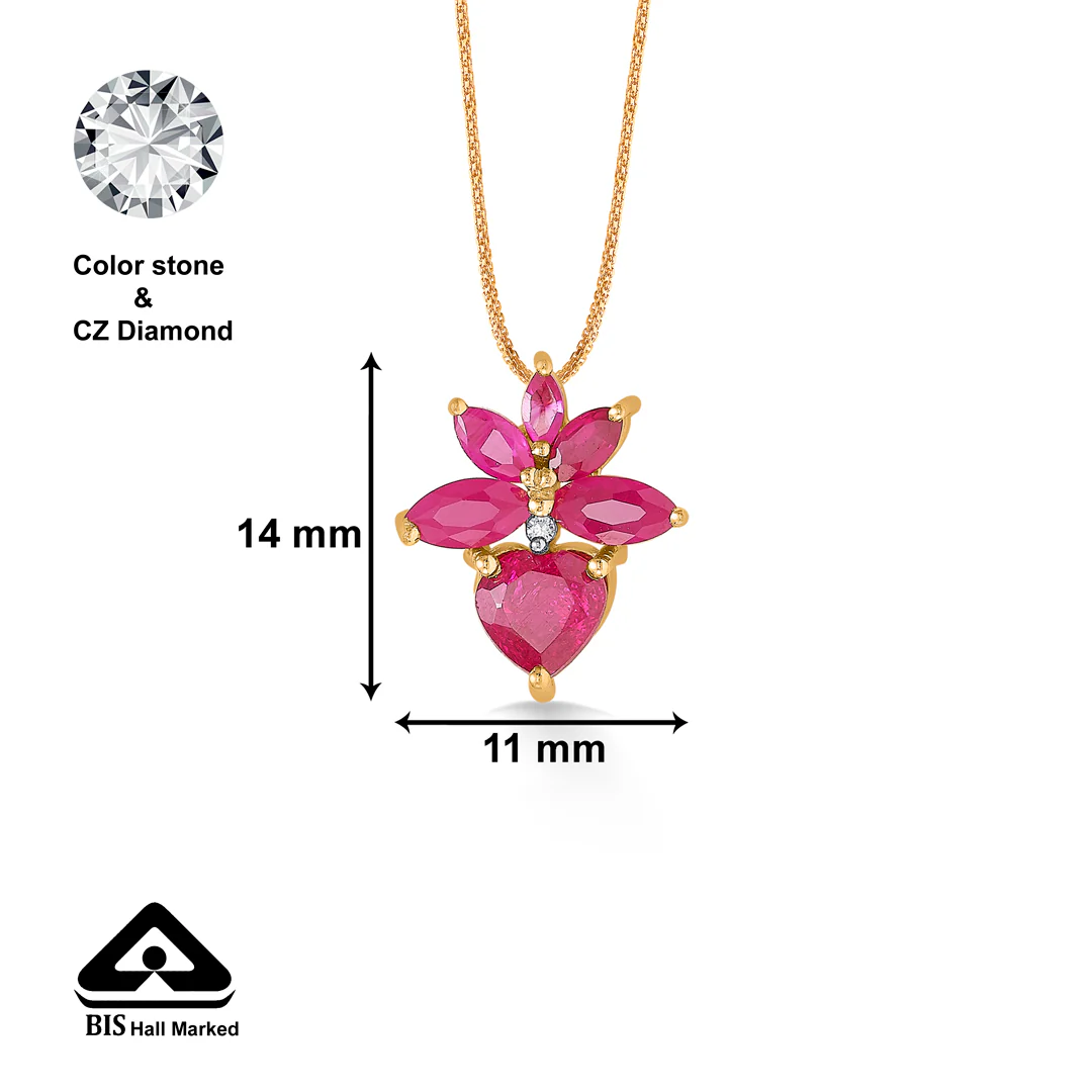Scarvista Bloom Gold Pendant - Image 4