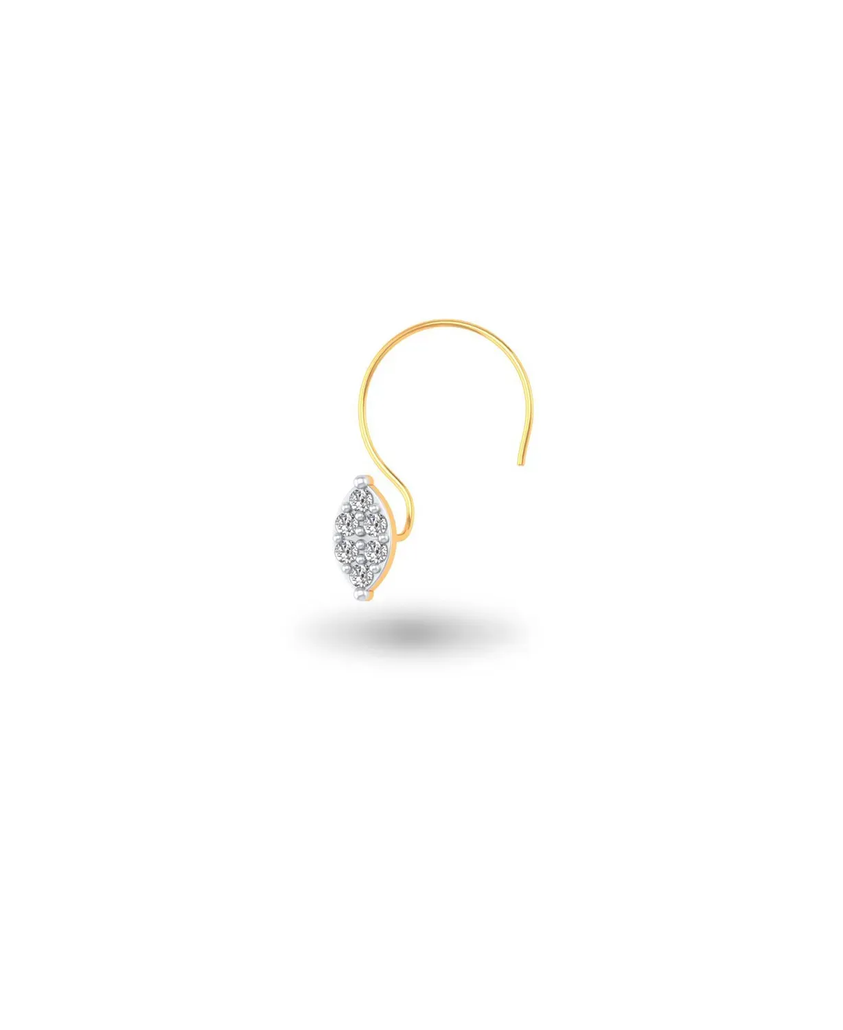 Shining Dot Diamond Nosepin - Image 4