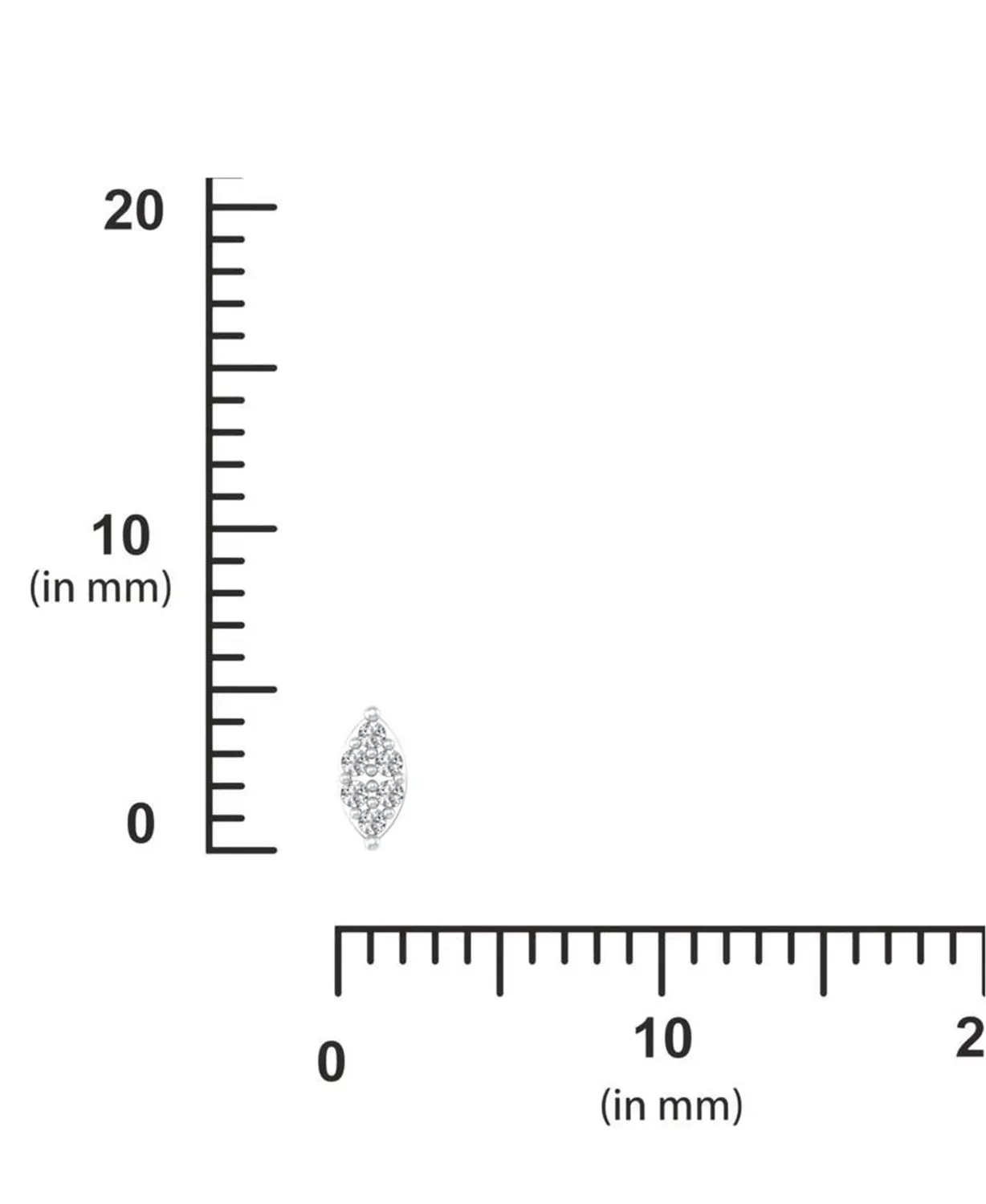 Shining Dot Diamond Nosepin - Image 5