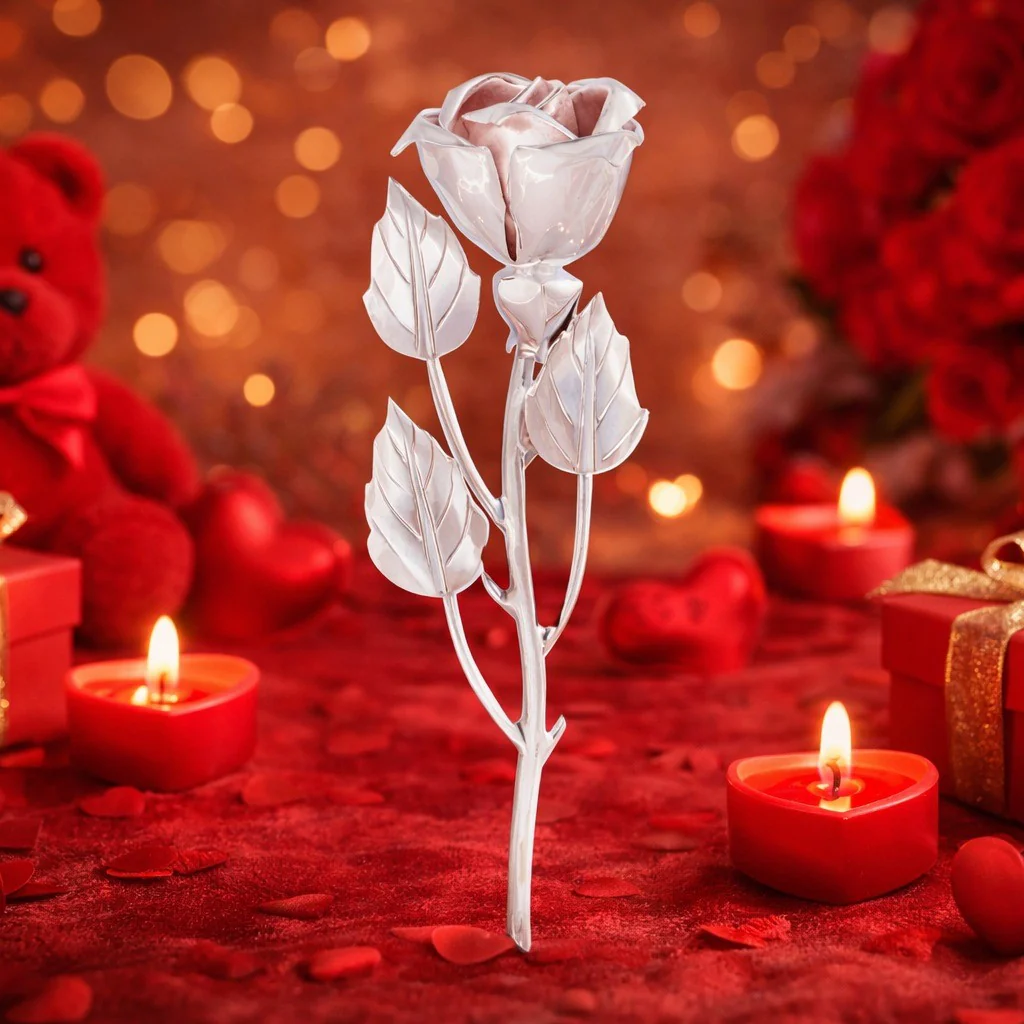 Timeless Silver Rose – A Symbol of Eternal Love - Image 2