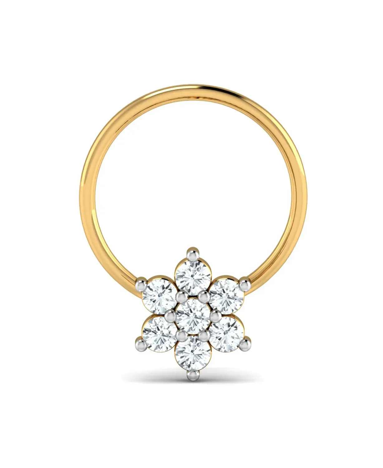 Simple Diamond Nosepin