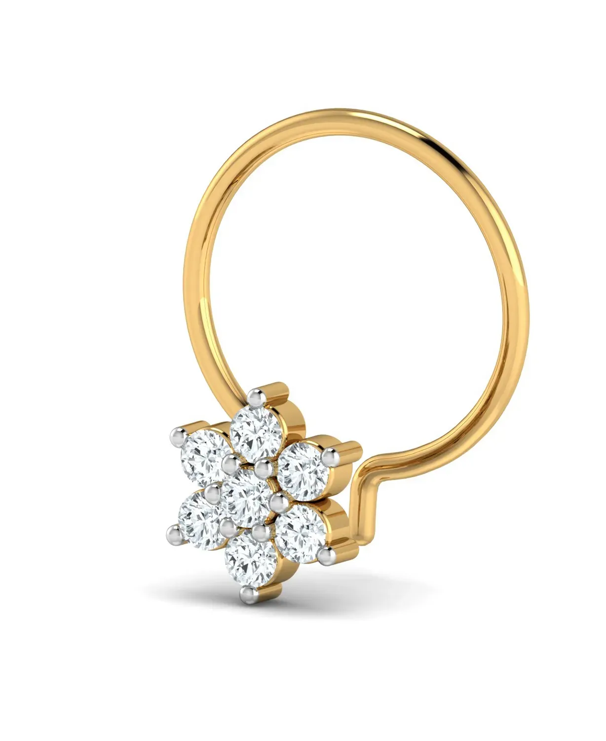 Simple Diamond Nosepin - Image 4
