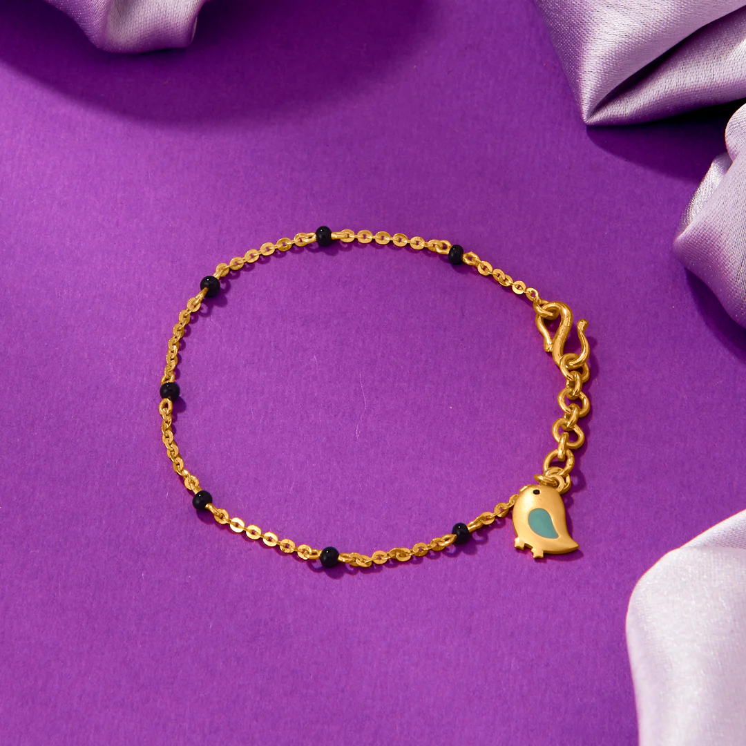 Sparrow Yellow Gold Kid's Bracelet