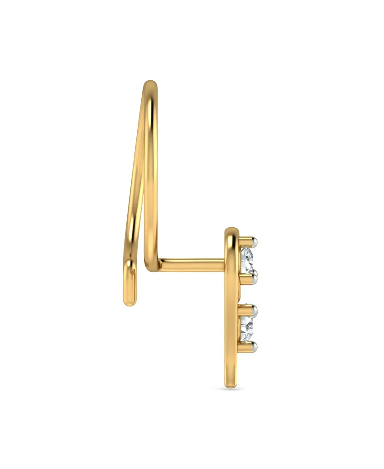 Statement Diamond Nosepin - Image 2