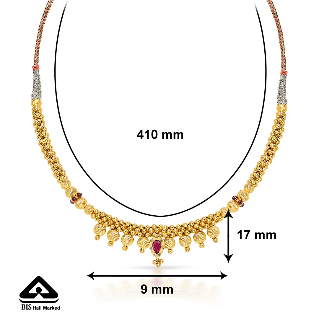 Svarnapali Gold Thushi - Image 4