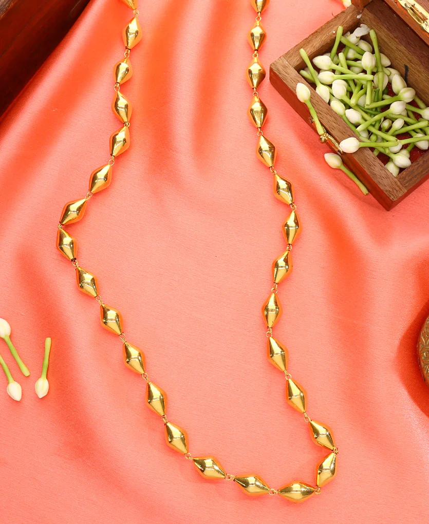 Swarna Ekdani Yellow Gold Necklace For Women - Image 3