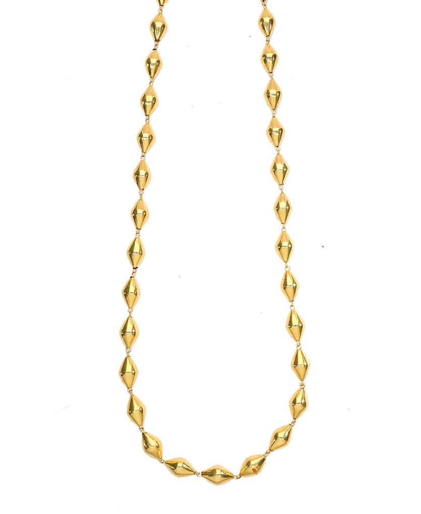 Swarna Ekdani Yellow Gold Necklace For Women - Image 4
