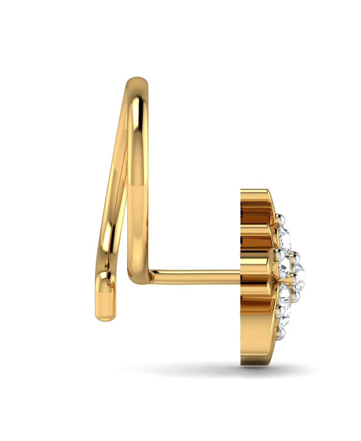 Swirling Diamond Nosepin - Image 2