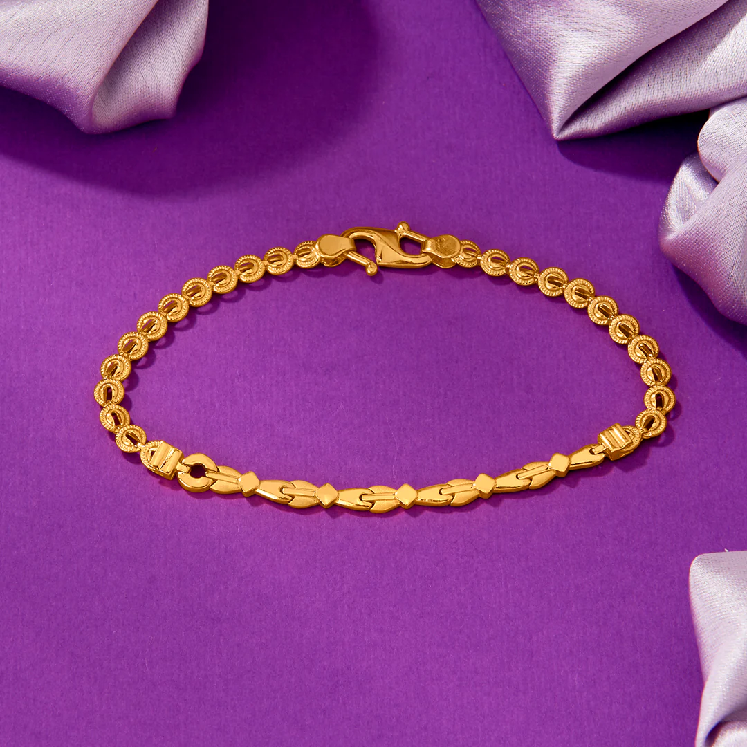 Tiny Joy Yellow Gold Kids Bracelet