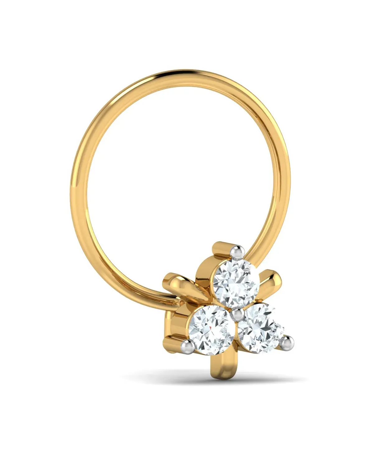 Trio Diamond Nosepin - Image 3