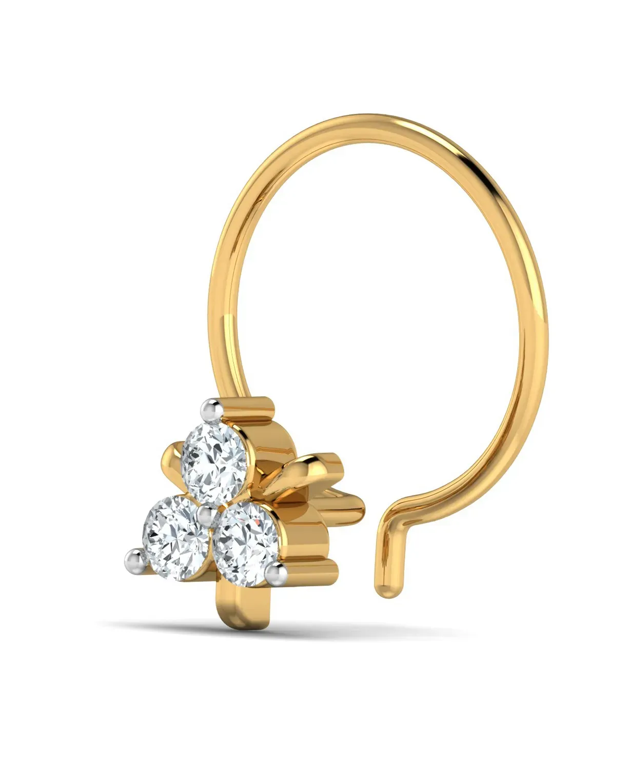 Trio Diamond Nosepin - Image 4