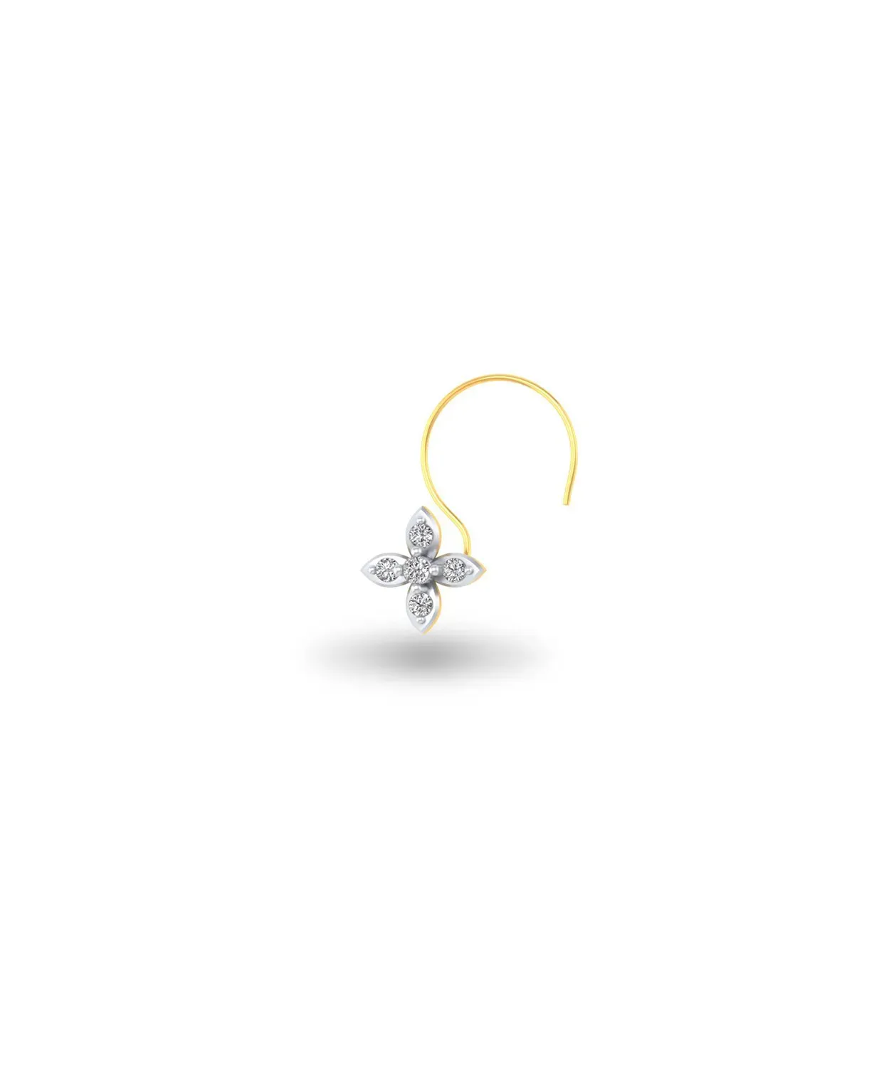 Tropical Treasure Diamond Nosepin - Image 5