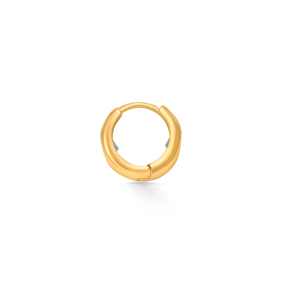 Twist Dew Bali Gold Men's Earring - Image 2