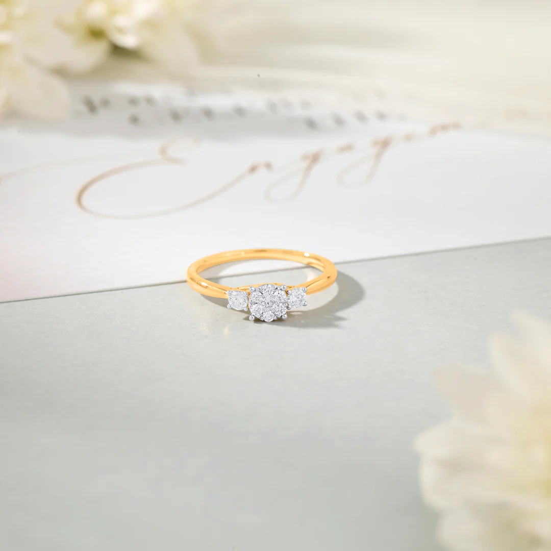 Unfading Vow Engagement Diamond Ring for Women - Image 3