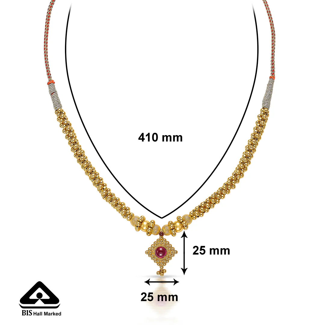 Vedmala Gold Thushi - Image 4