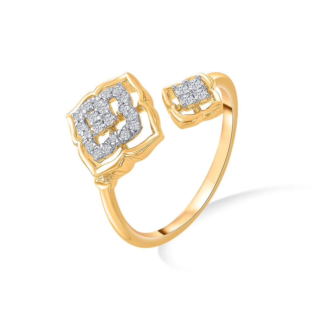 Vesper Gold & Diamond Fashion Ring For Women