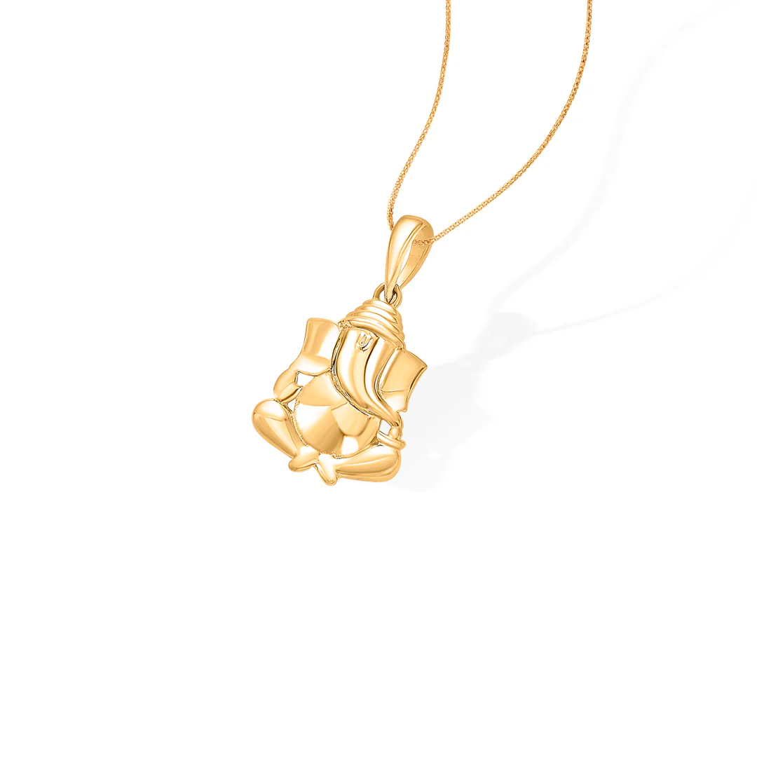Vinayak Gold Pendant - Image 3