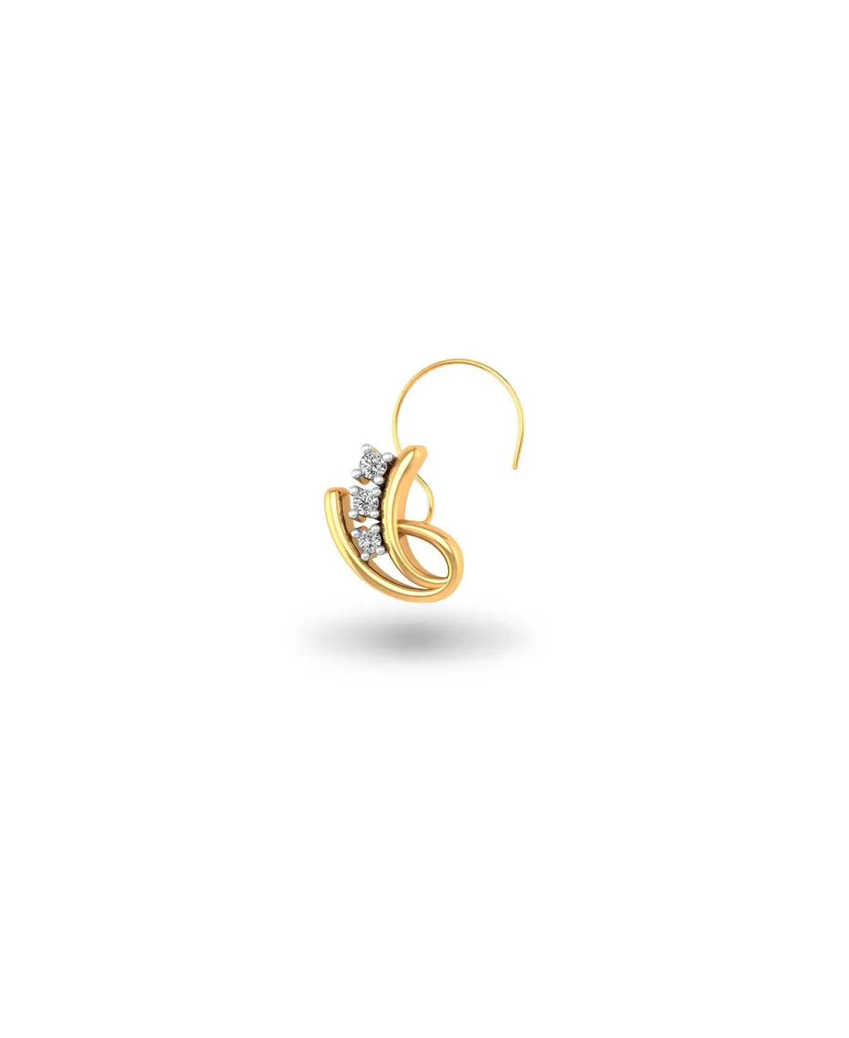 Vintage Verve Diamond Nosepin - Image 4