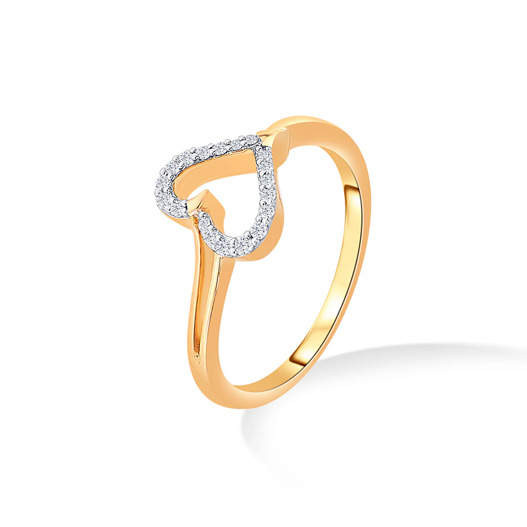 Viva Love Gold & Diamond Ring - Image 2