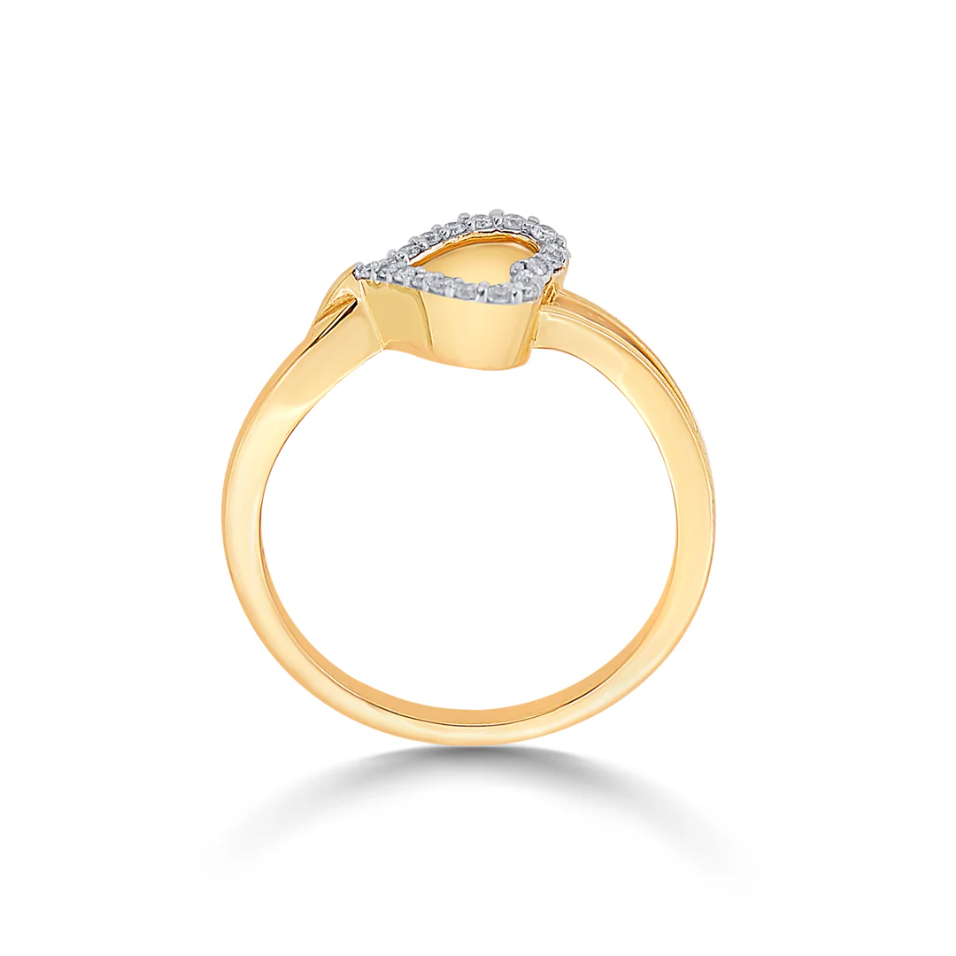 Viva Love Gold & Diamond Ring - Image 3