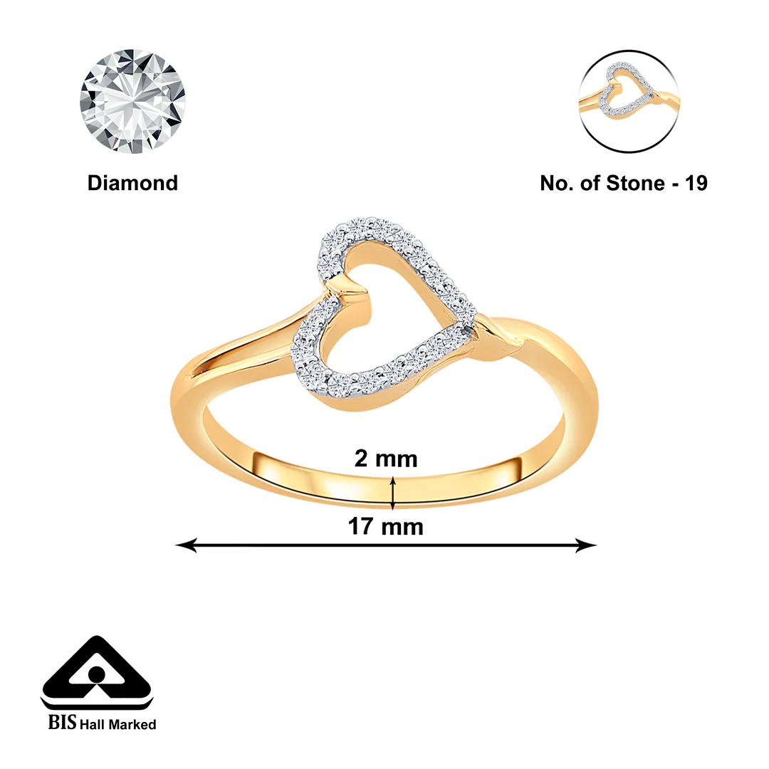 Viva Love Gold & Diamond Ring - Image 4