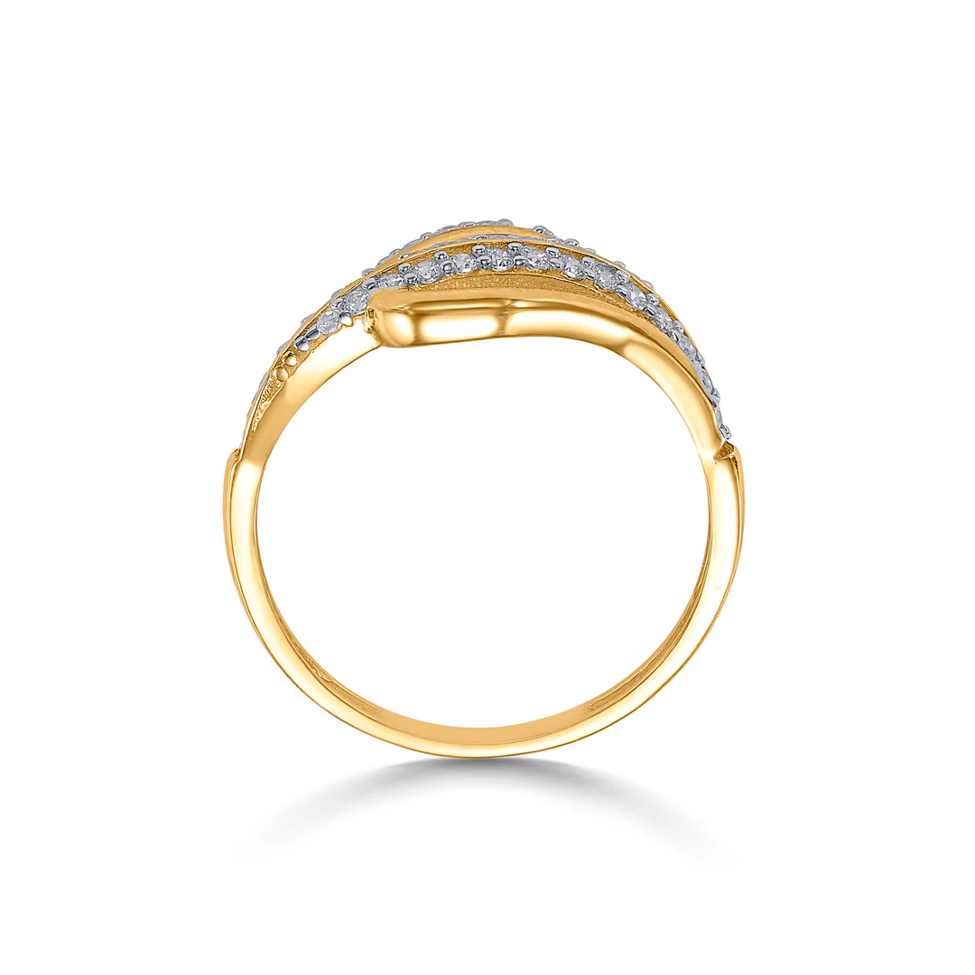 Whimsical Gold Fashion Ring For Women - Image 4