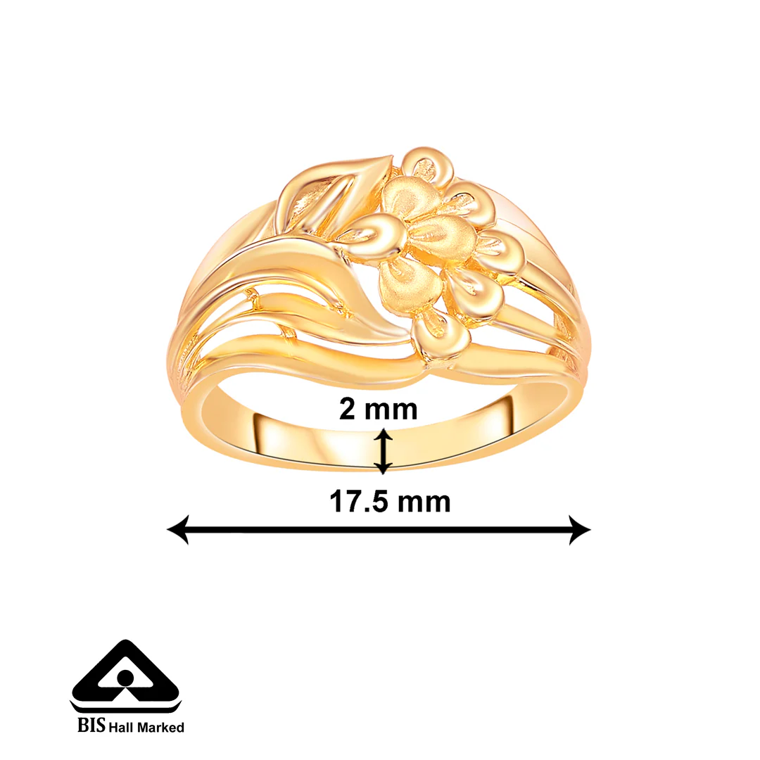 Willow Wander Gold Fashion Ring For Women - Image 2