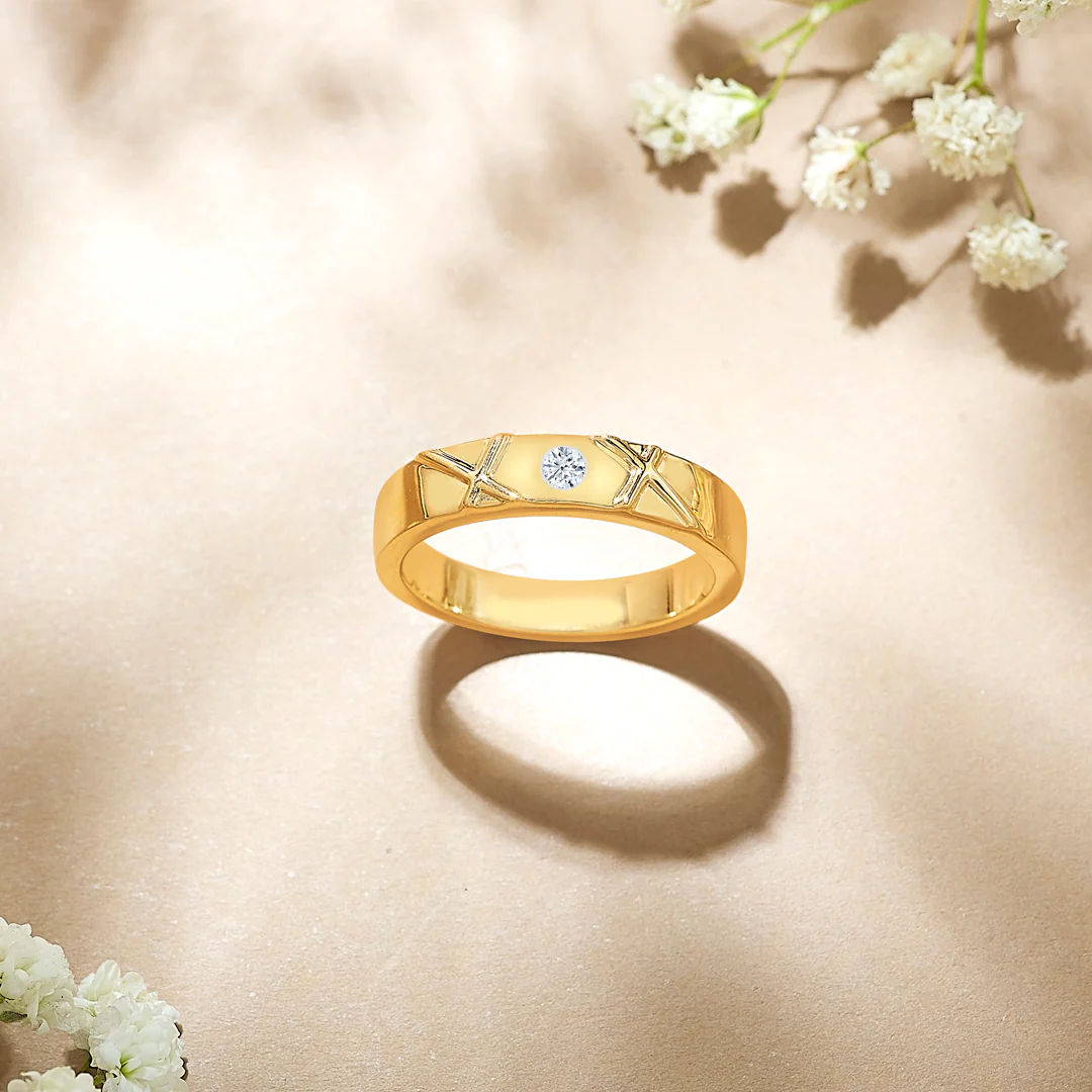 Xylon Mark Gold & Diamond Ring
