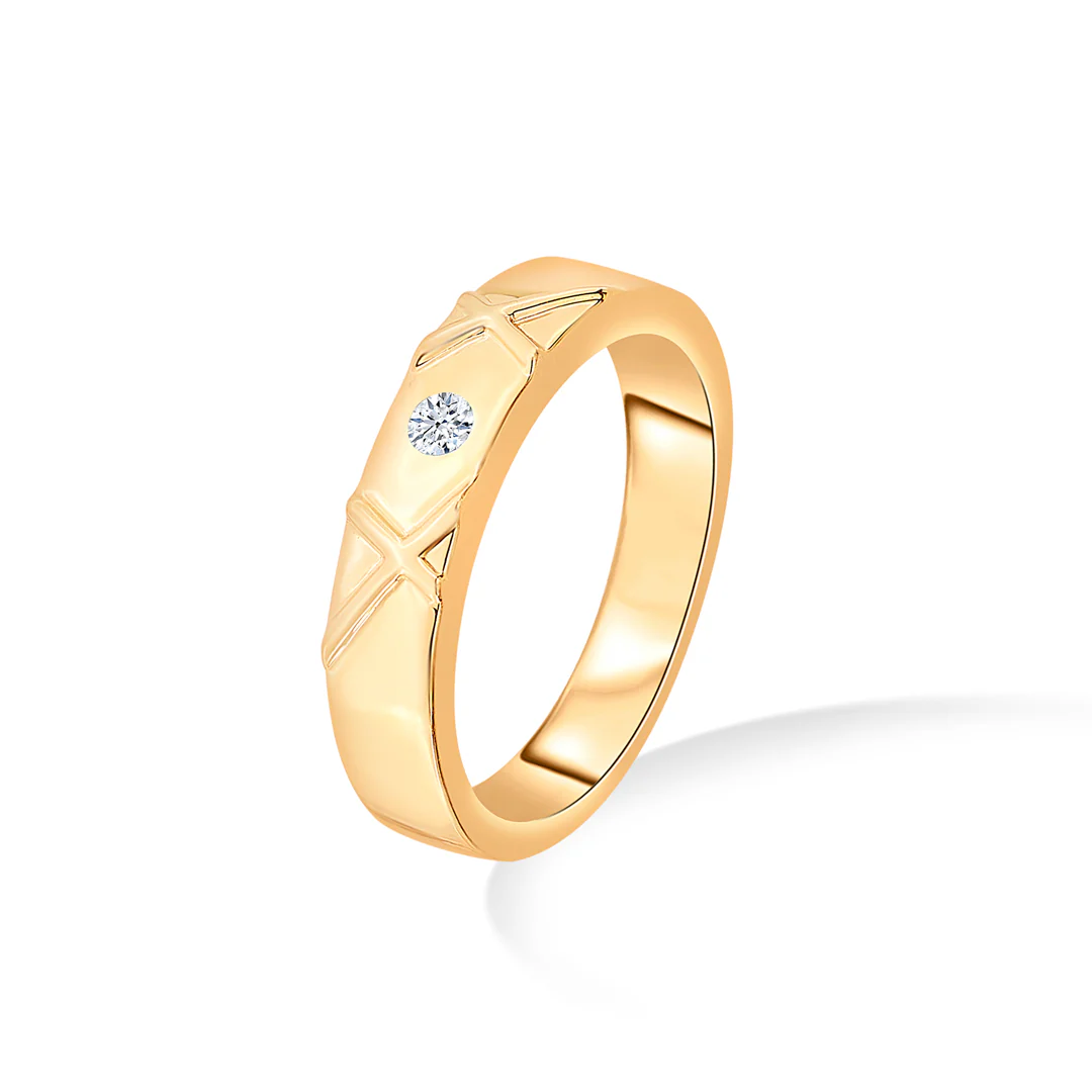 Xylon Mark Gold & Diamond Ring - Image 2