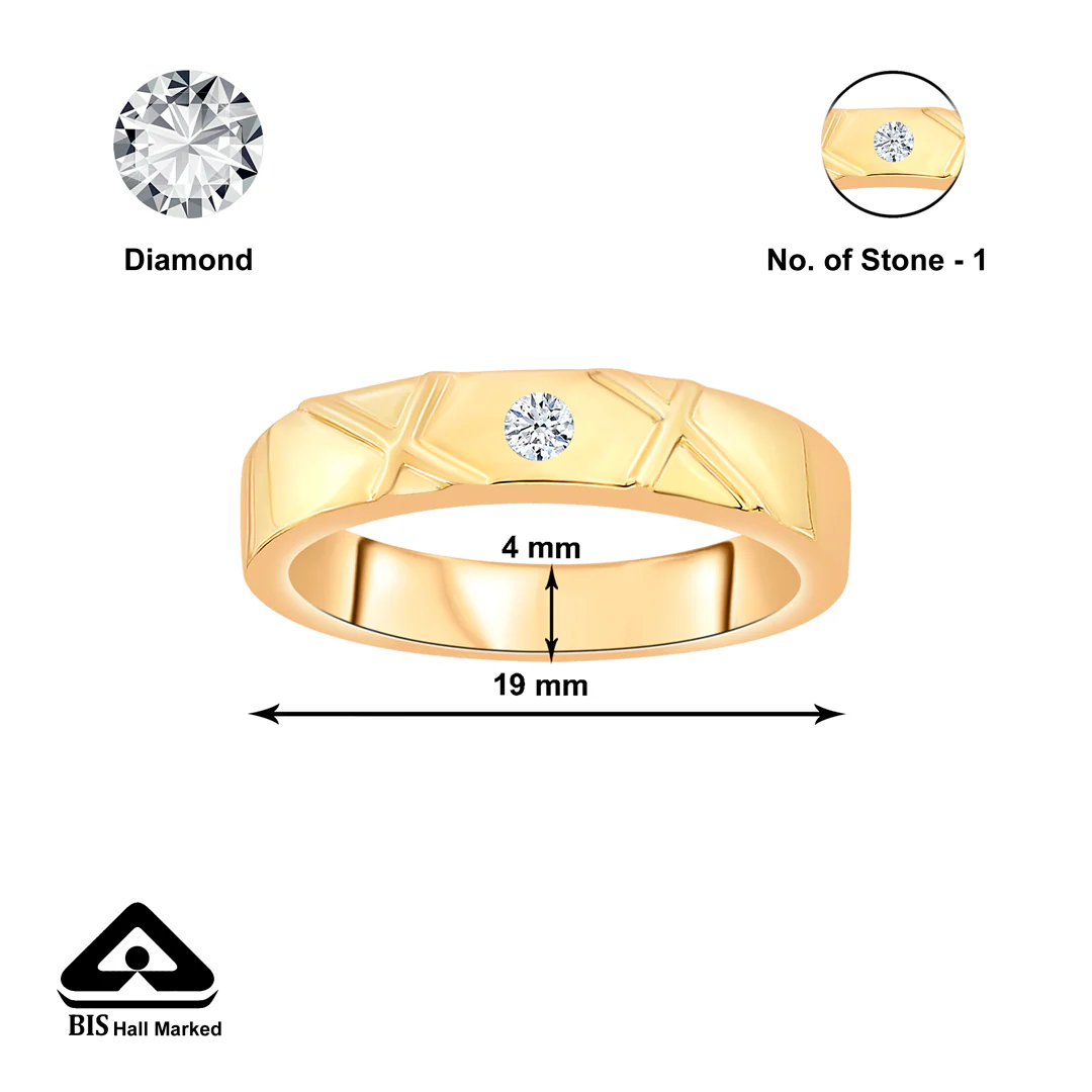 Xylon Mark Gold & Diamond Ring - Image 4