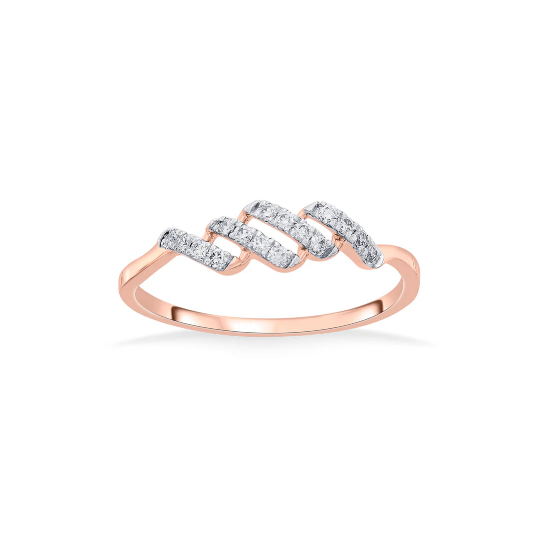 Zuri Twists Fashion Diamond Ring