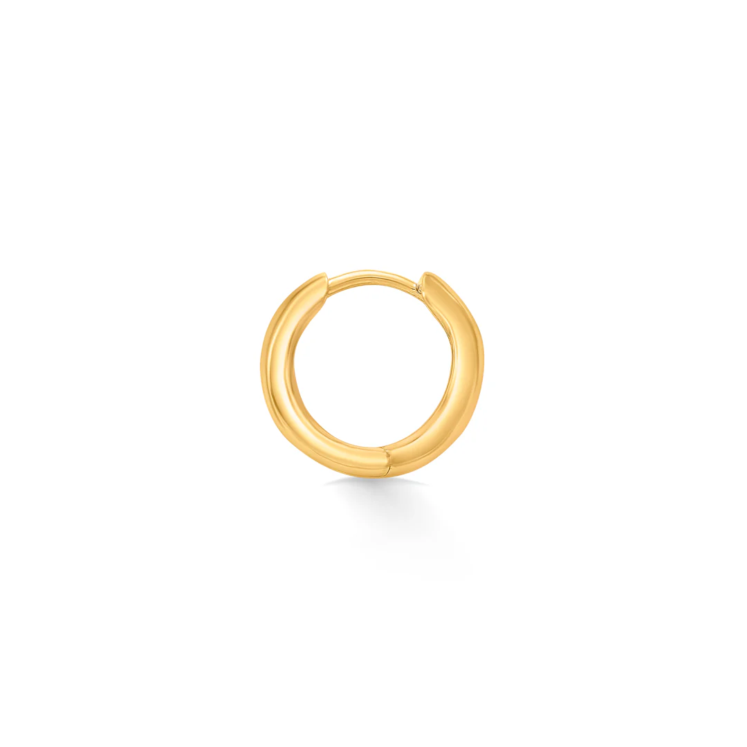 Zylo Swirl Bali Gold Men's Earring - Image 2